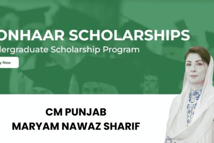 Chief Minister Maryam Nawaz's Scholarship Program