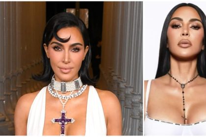 Kim Kardashian rosary Skims x Dolce & Gabbana collaboration