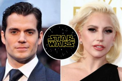 Lady Gaga and Henry Cavill in Star Wars