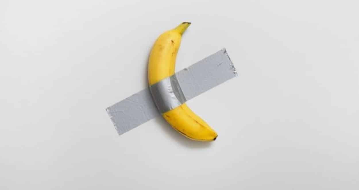 Maurizio Cattelan Banana Art