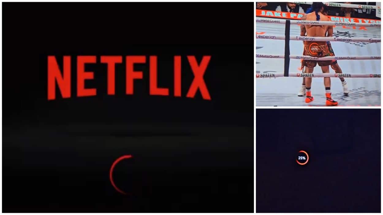 Netflix Crashes Tyson vs Paul Match