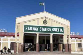 Quetta Railway Protest