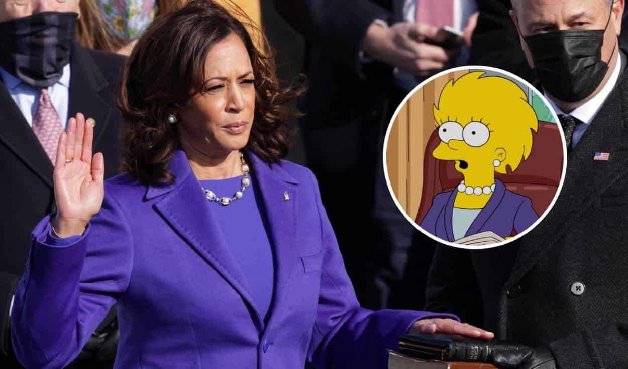 Simpsons Kamala Harris Prediction