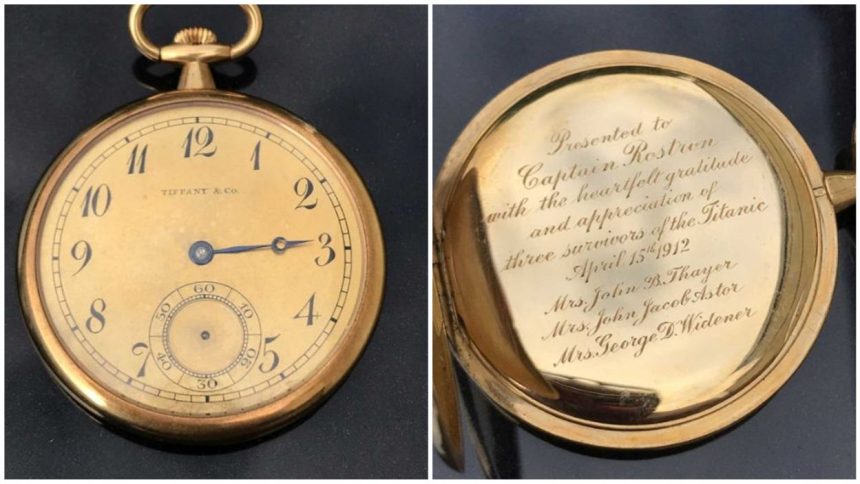 Titanic Captain's Watch Auction