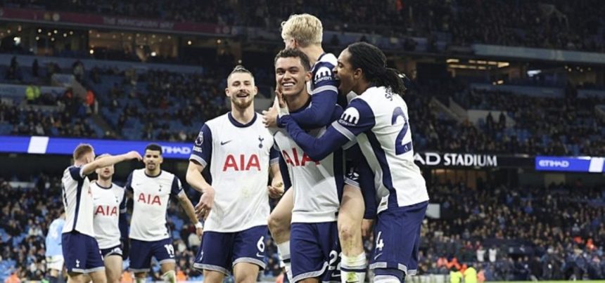 Tottenham Defeats Manchester City in Home