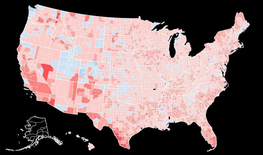 Trump's 2024 Map Looks Redder Than 2020.