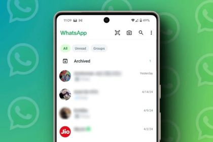 WhatsApp Chat Filters Feature