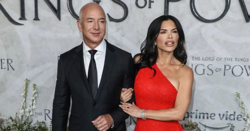 Jeff Bezos and Lauren Sánchez wedding