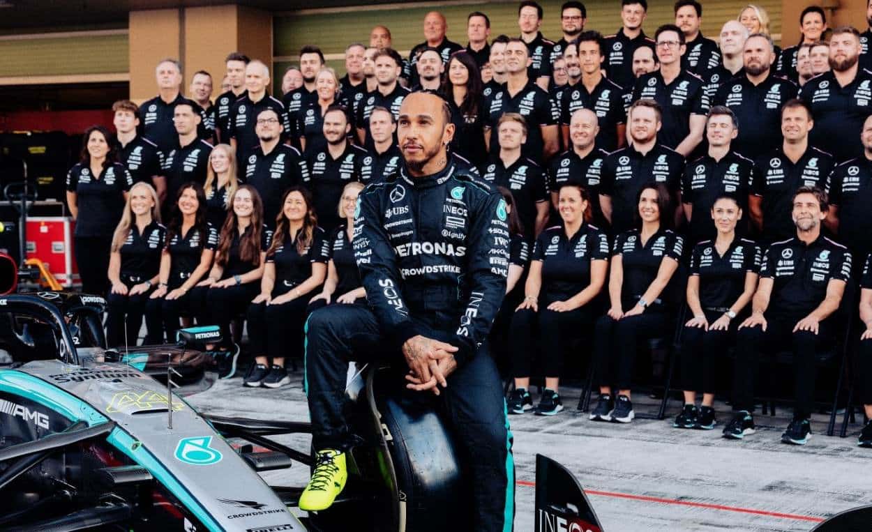 Lewis Hamilton Mercedes Farewell