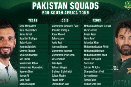 Pakistan South Africa Tour 2024