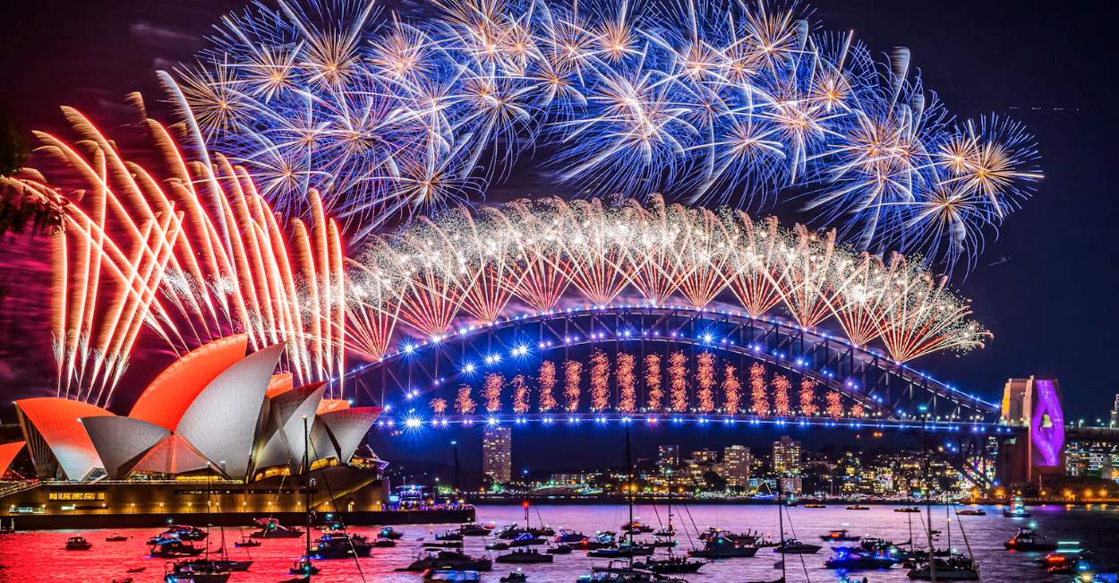 Sydney's New Year's Fireworks