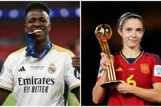 Vinicius Jr and Aitana Bonmati FIFA 'The Best' 2024 Awards