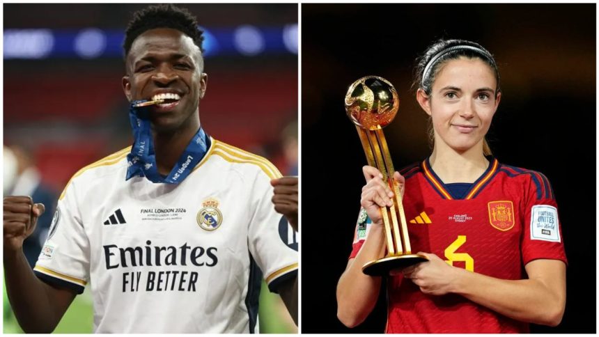 Vinicius Jr and Aitana Bonmati FIFA 'The Best' 2024 Awards