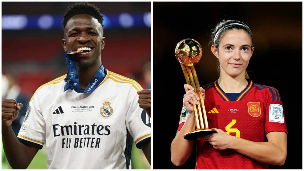 Vinicius Jr and Aitana Bonmati FIFA 'The Best' 2024 Awards