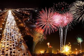 Karachi New Year’s Eve Traffic