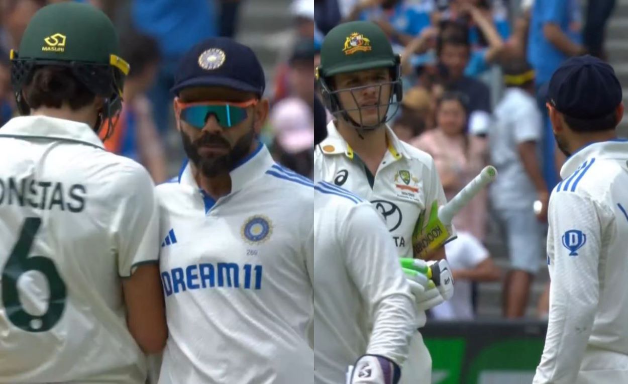 Virat Kohli shoulder-bumping incident