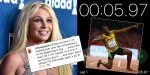 Britney Spears Beats Usain Bolt's Sprint Record