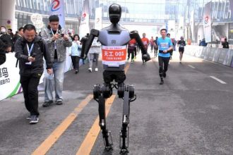 China Human Robot Marathon