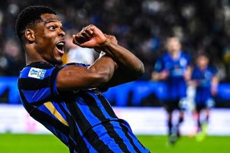 Denzel Dumfries Inter Milan Super Cup