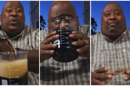 Eric Booker Guinness Record Fastest Soda Chug.