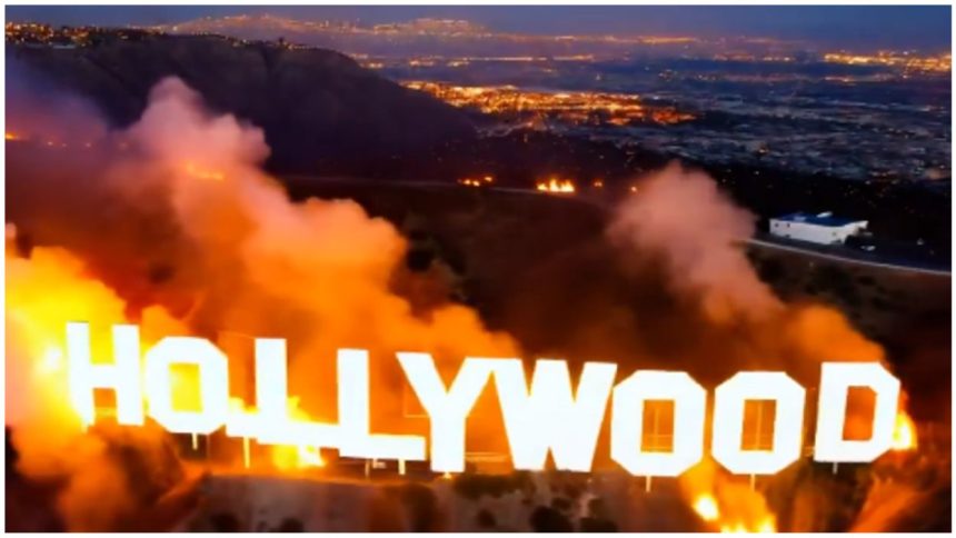 Hollywood Sign Fire Rumors