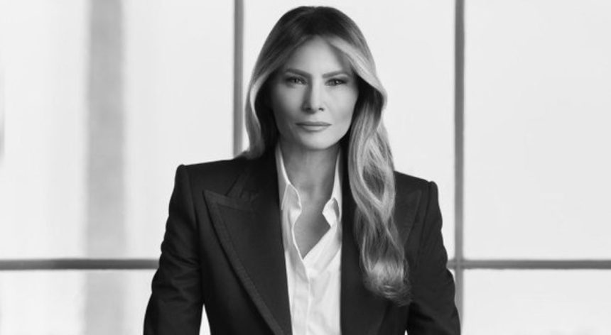 Melania Trump Official Portrait 2025