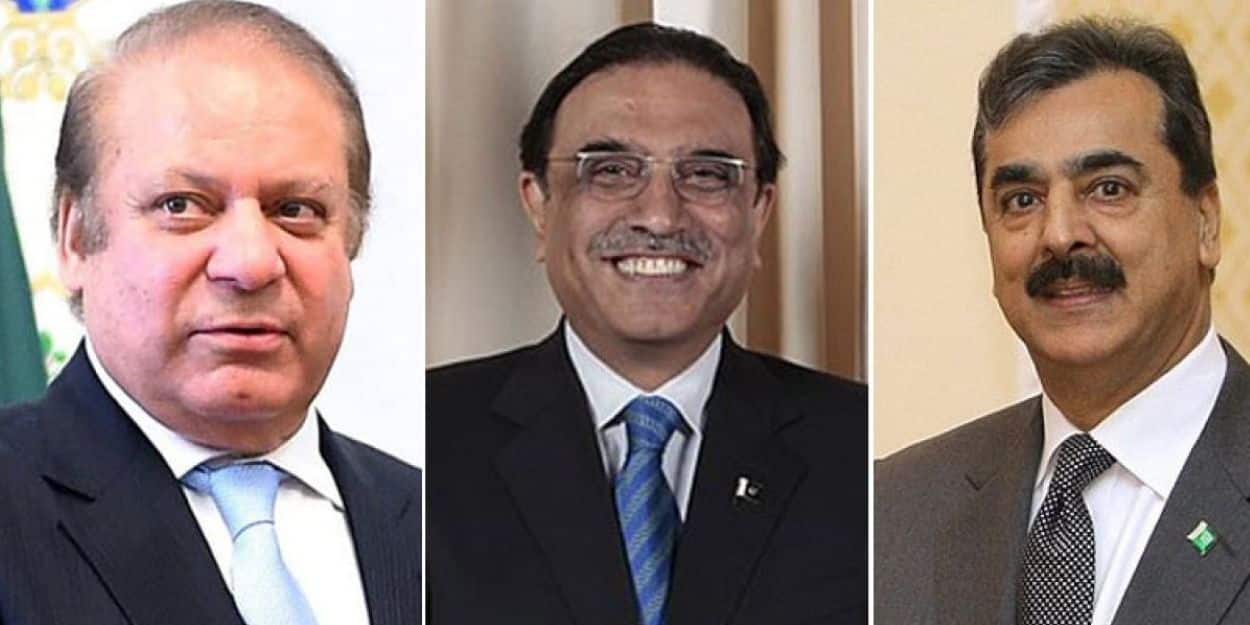 Toshakhana Case Nawaz Sharif, Asif Ali Zardari, Yousaf Raza Gilani