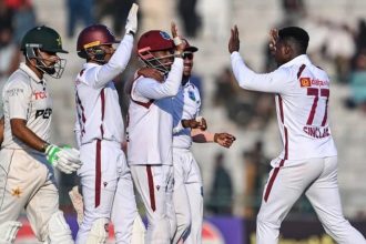 West Indies Test win, Pakistan Test series, Multan Test