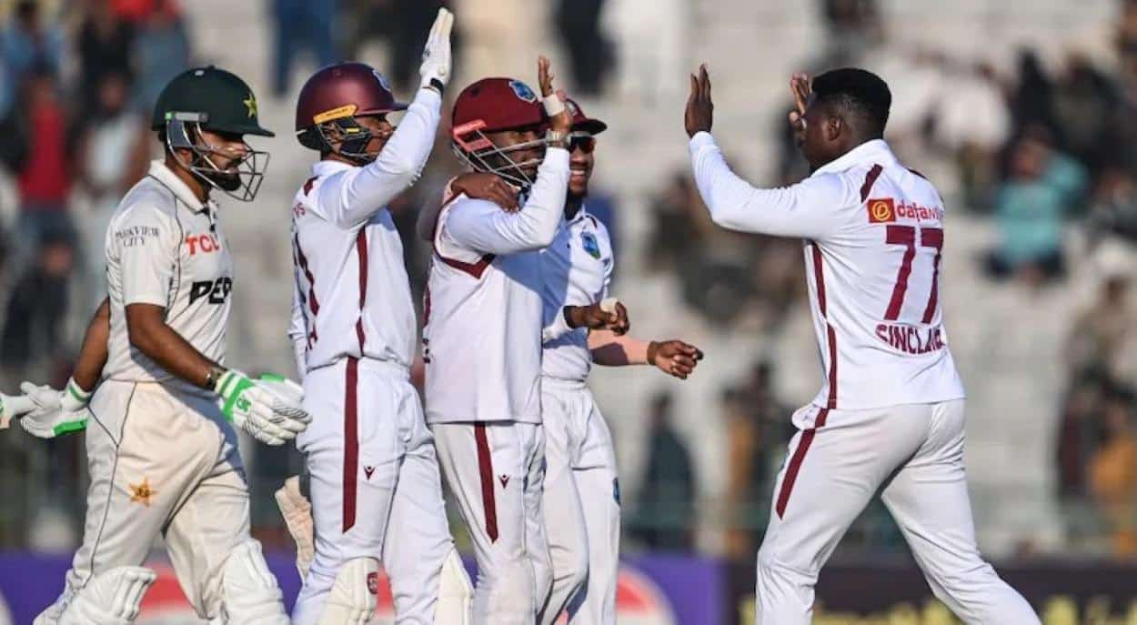 West Indies Test win, Pakistan Test series, Multan Test