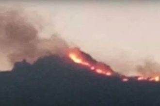 Sulaiman Range Wildfires Dera Ismail Khan