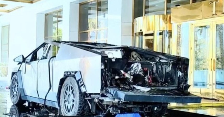 Tesla Cybertruck Explosion at Trump Hotel Las Vega