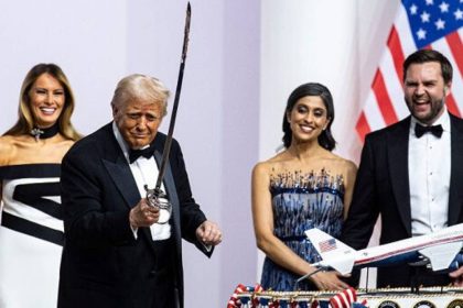 Donald Trump Inaugural Ball Sword Dance