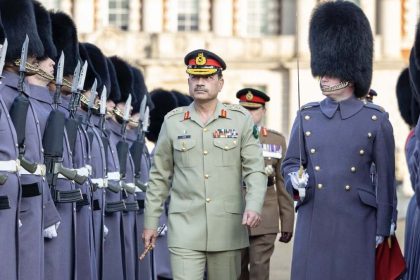 COAS General Asim Munir UK visit