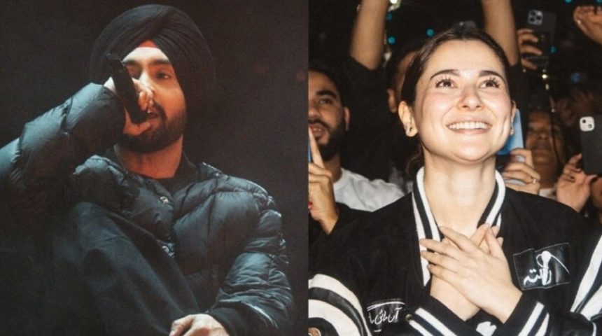 Diljit Dosanjh and Hania Aamir collaboration