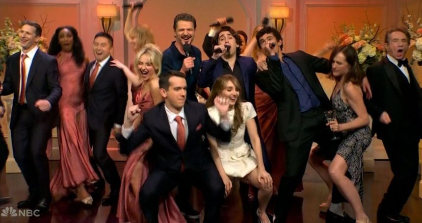 Domingo Crashes Wedding in SNL 50th