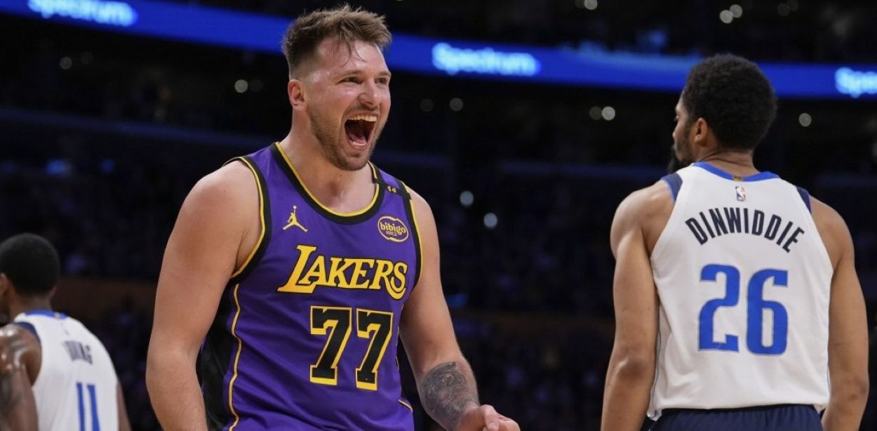 Doncic Lakers Victory