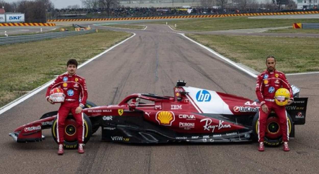 Ferrari SF-25 Test