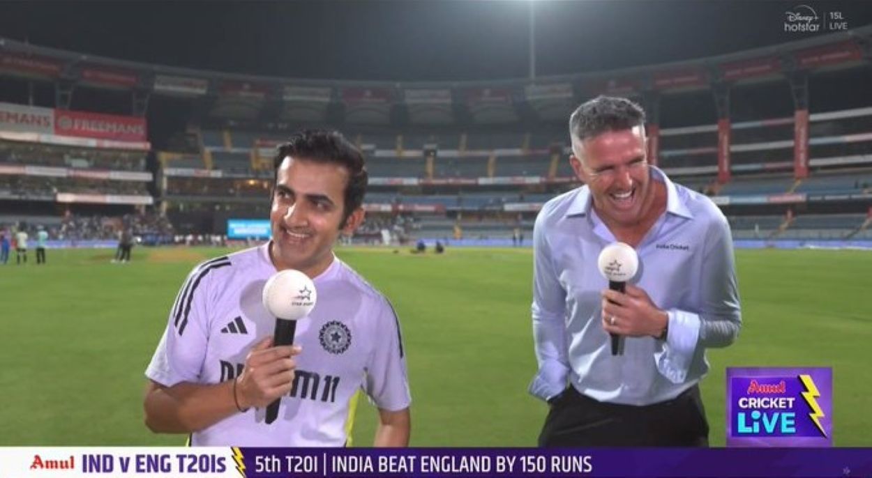 Gambhir Pietersen Concussion Substitution