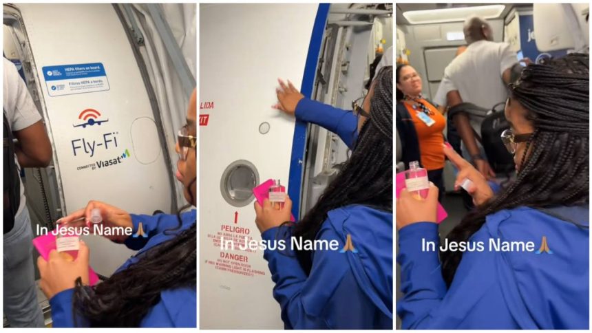 JetBlue Passenger 'Anoints' Plane