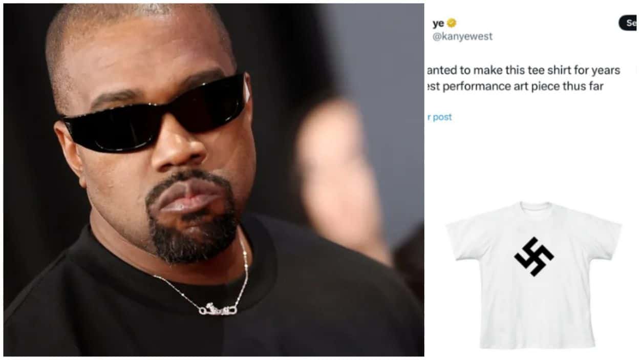 Kanye West Nazi Hakenkreuz T-Shirts