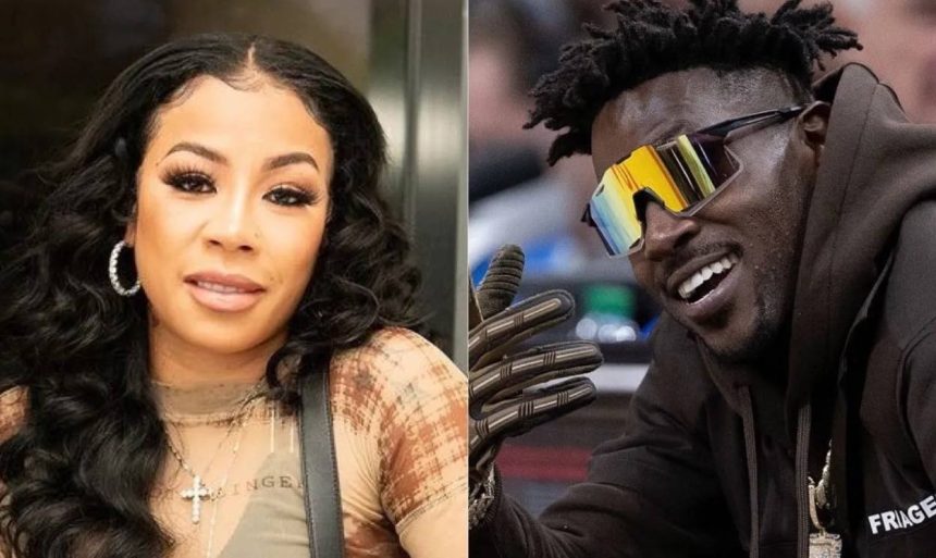 Antonio Brown Keyshia Cole private messages