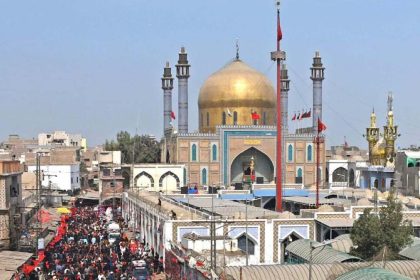 Hazrat Lal Shahbaz Qalandar in Sehwan Sharif shrine