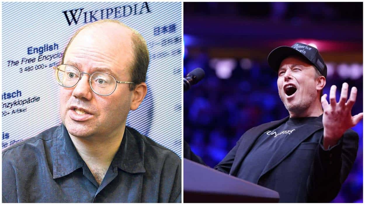 Wikipedia Co-Founder Larry Sanger Dares Elon Musk on Wikipedia Government Editing