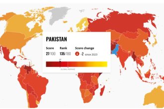 Pakistan 2024 Corruption Index