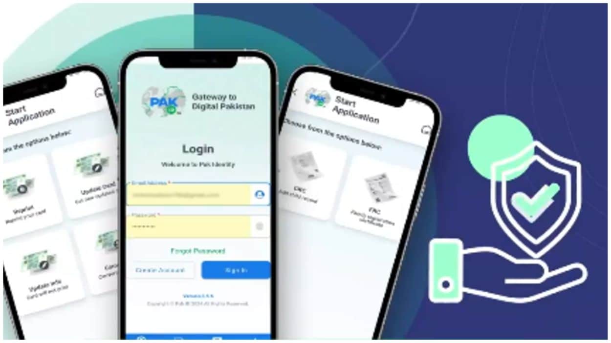 Pak ID mobile app