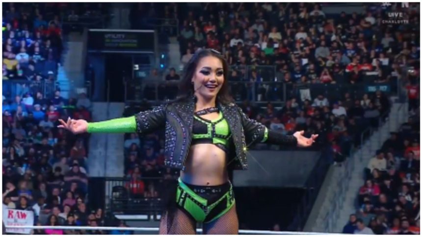 Roxanne Perez on WWE RAW