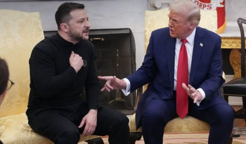 Trump Zelensky White House clash