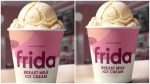 Breast milk ice cream