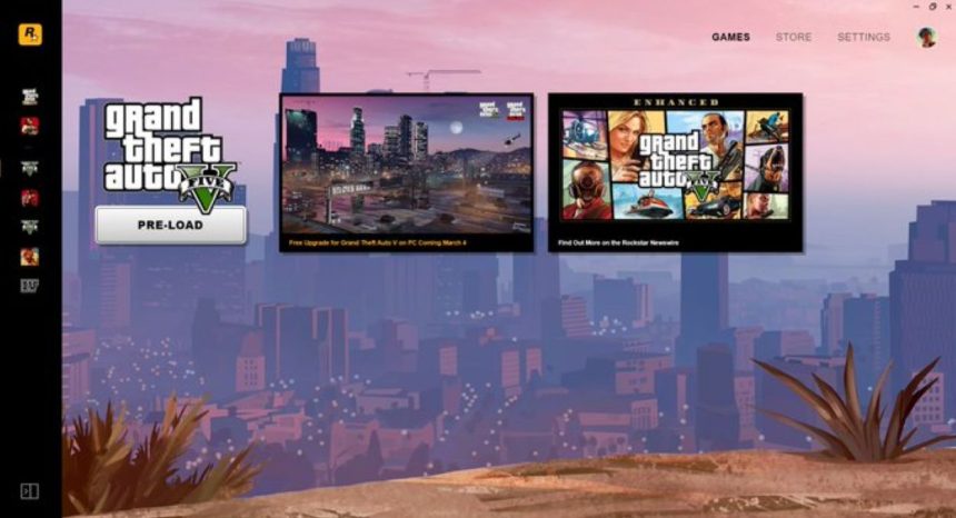 GTA V Enhanced pre-load