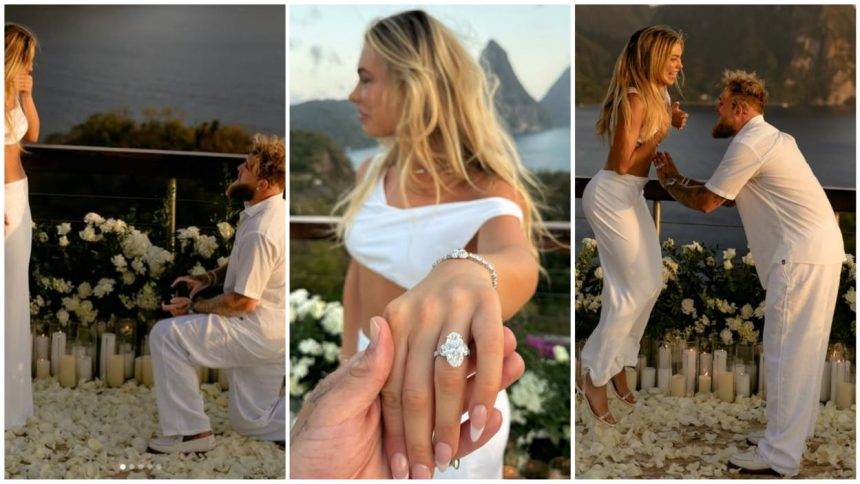 Jake Paul and Jutta Leerdam engagement